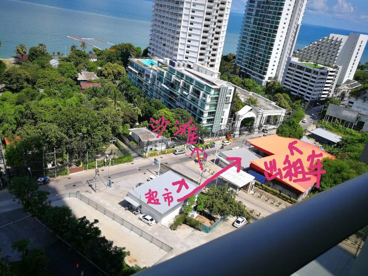 The Riviera Wongamat Hong Apartment Pattaya Exteriör bild