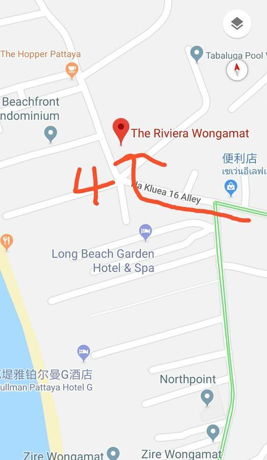 The Riviera Wongamat Hong Apartment Pattaya Exteriör bild